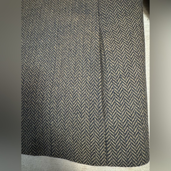 Kate Hill wool blend Taupe Herringbone Jacket - Picture 4 of 8